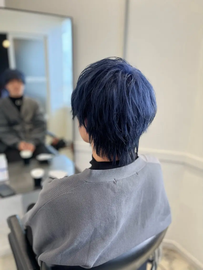 カラー メンズ メンズブリーチ ブリーチ 透明感カラー ダブルカラー 髪質改善 【ただの天才 🎨】のヘアスタイル