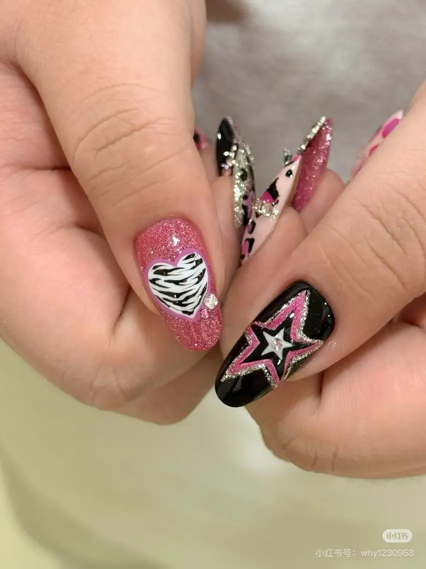ネイル オーロラネイル 長さ出し フレンチネイル ジェルネイル ガラスフレンチ Rela・S NAILのネイルデザイン