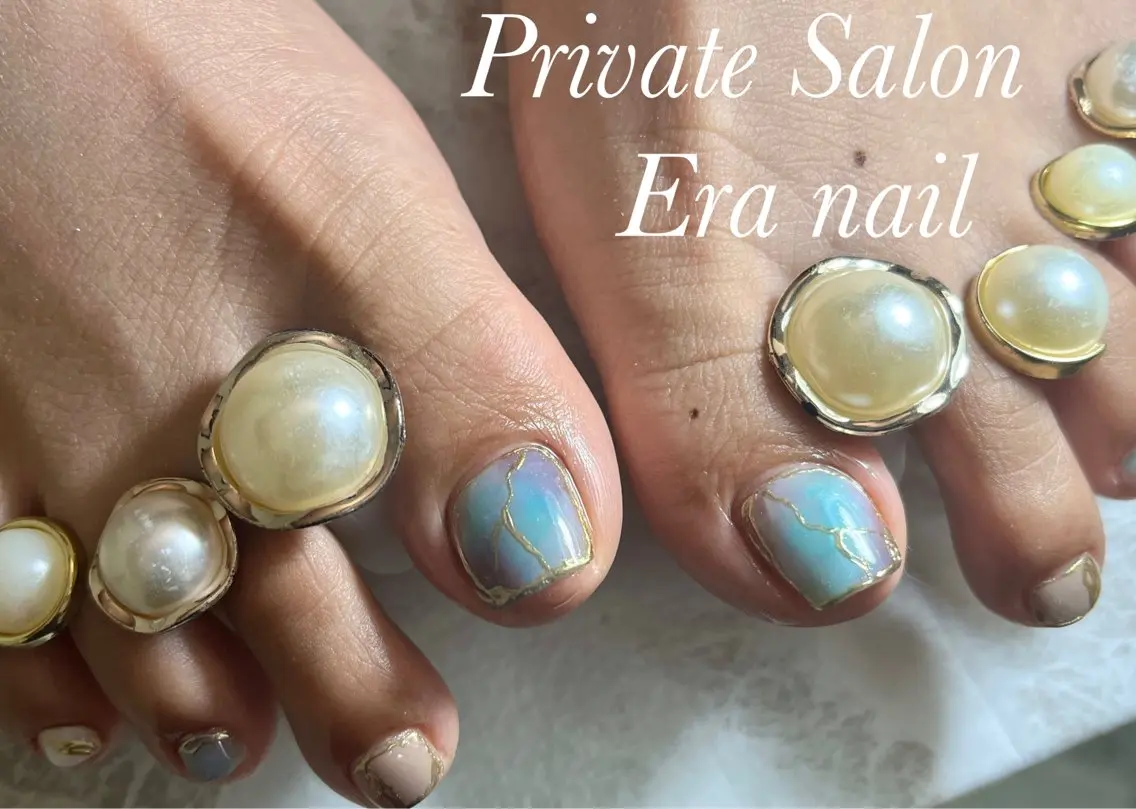 ネイル フットネイル フットネイル Era nailのネイルデザイン