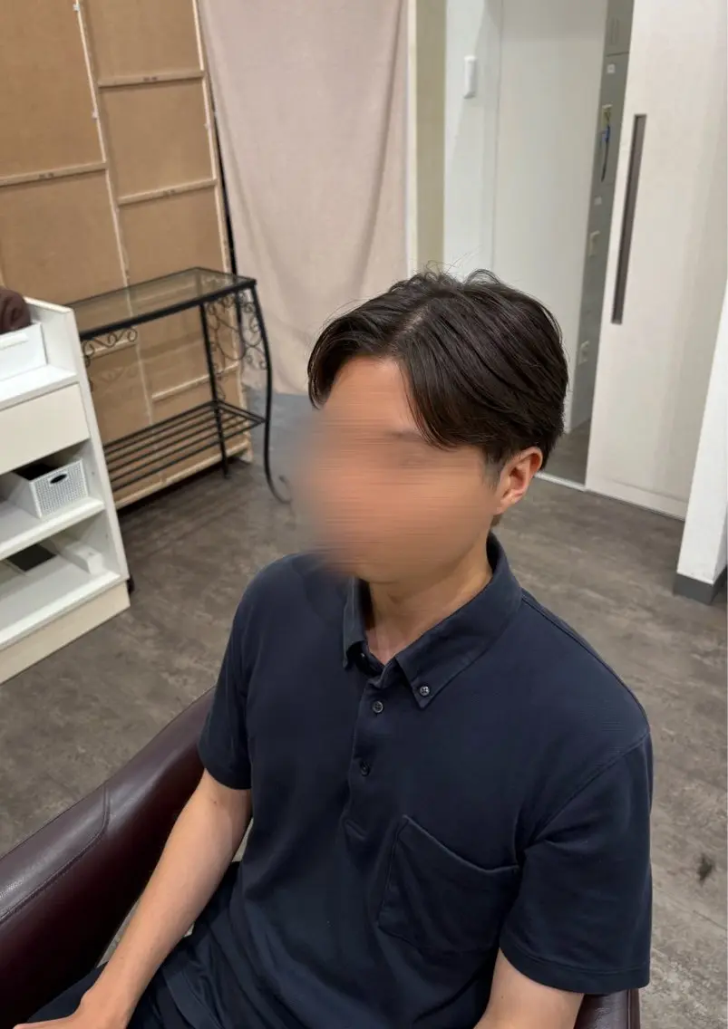 ショート メンズ 大竹 遥人のヘアスタイル