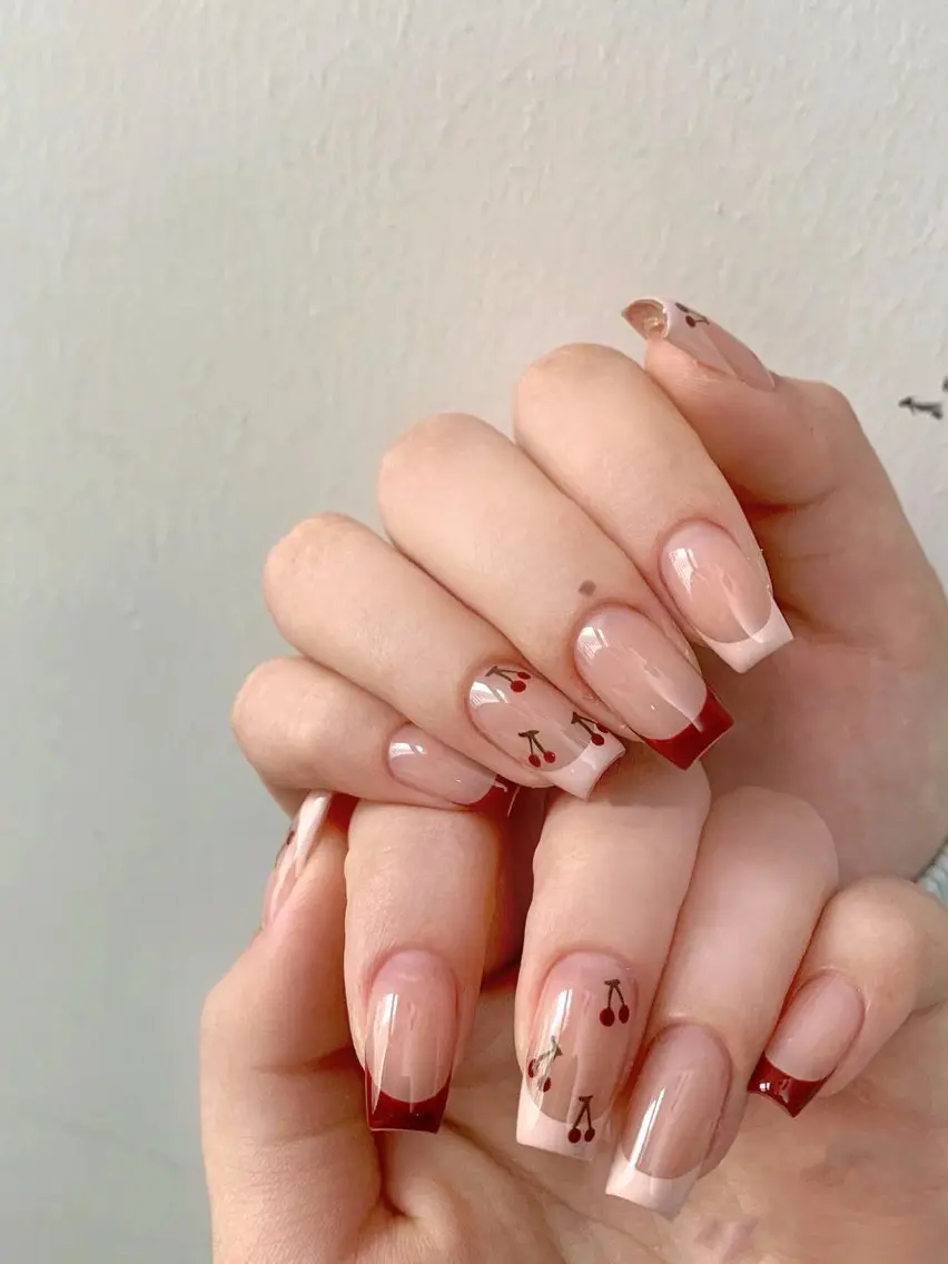 ネイル アートネイル フレンチネイル ハンドネイル BabyYouMi nailのネイルデザイン