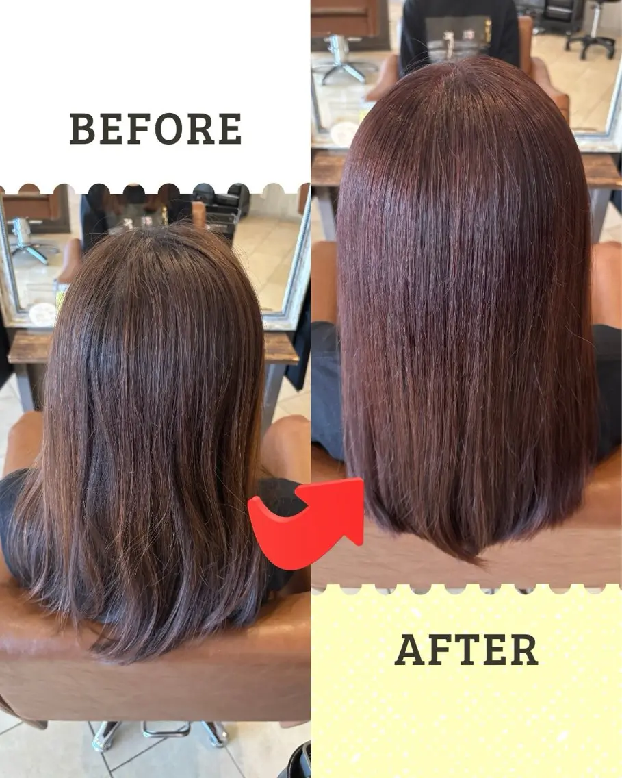 カラー ピンクカラー ヘアカラー 沖本 あやののヘアスタイル