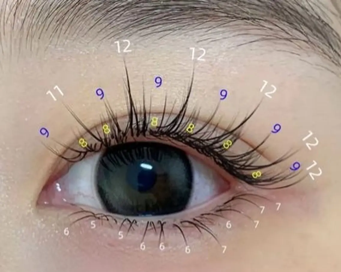 マツエク・マツパ Ｍelty EyesStudioのマツエク・マツパデザイン