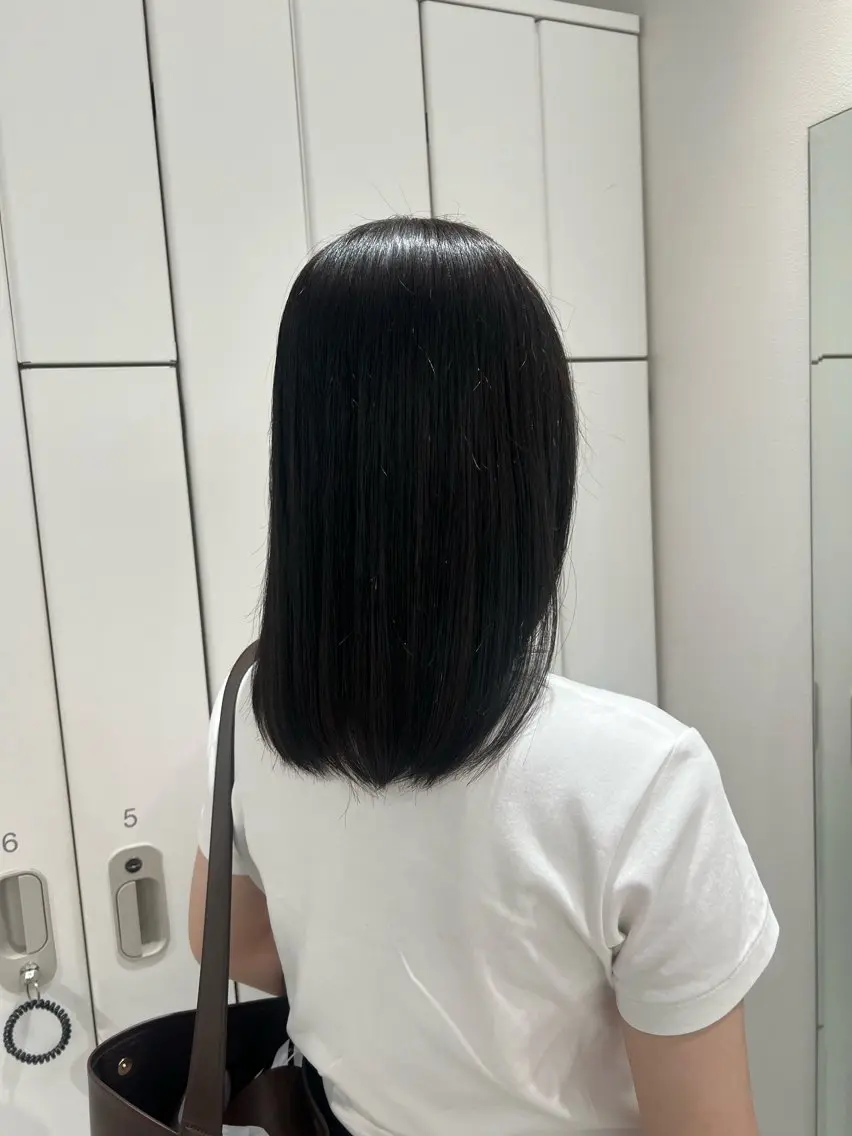 ミディアム ヘアカラー トリートメント Unami _koharuのヘアスタイル
