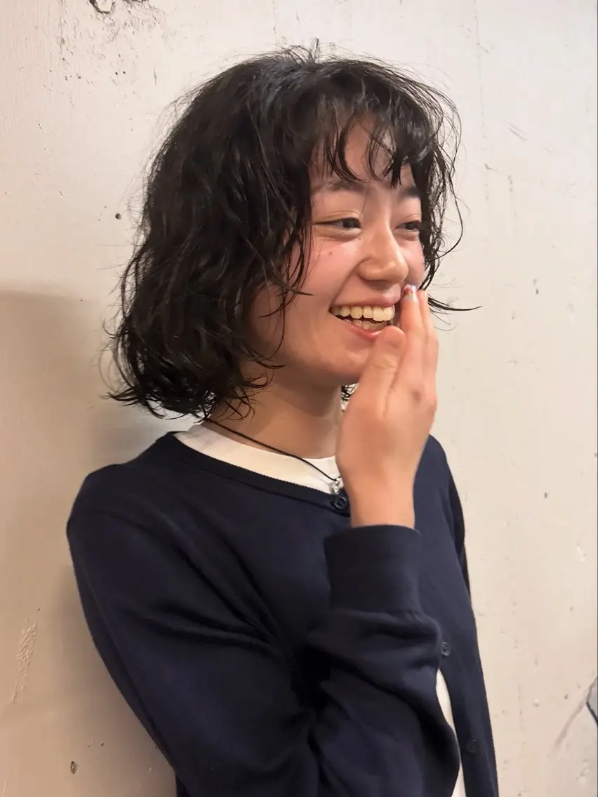 ショート カット パーマ ボブとパーマの達人 /美容室難民の方是非のヘアスタイル