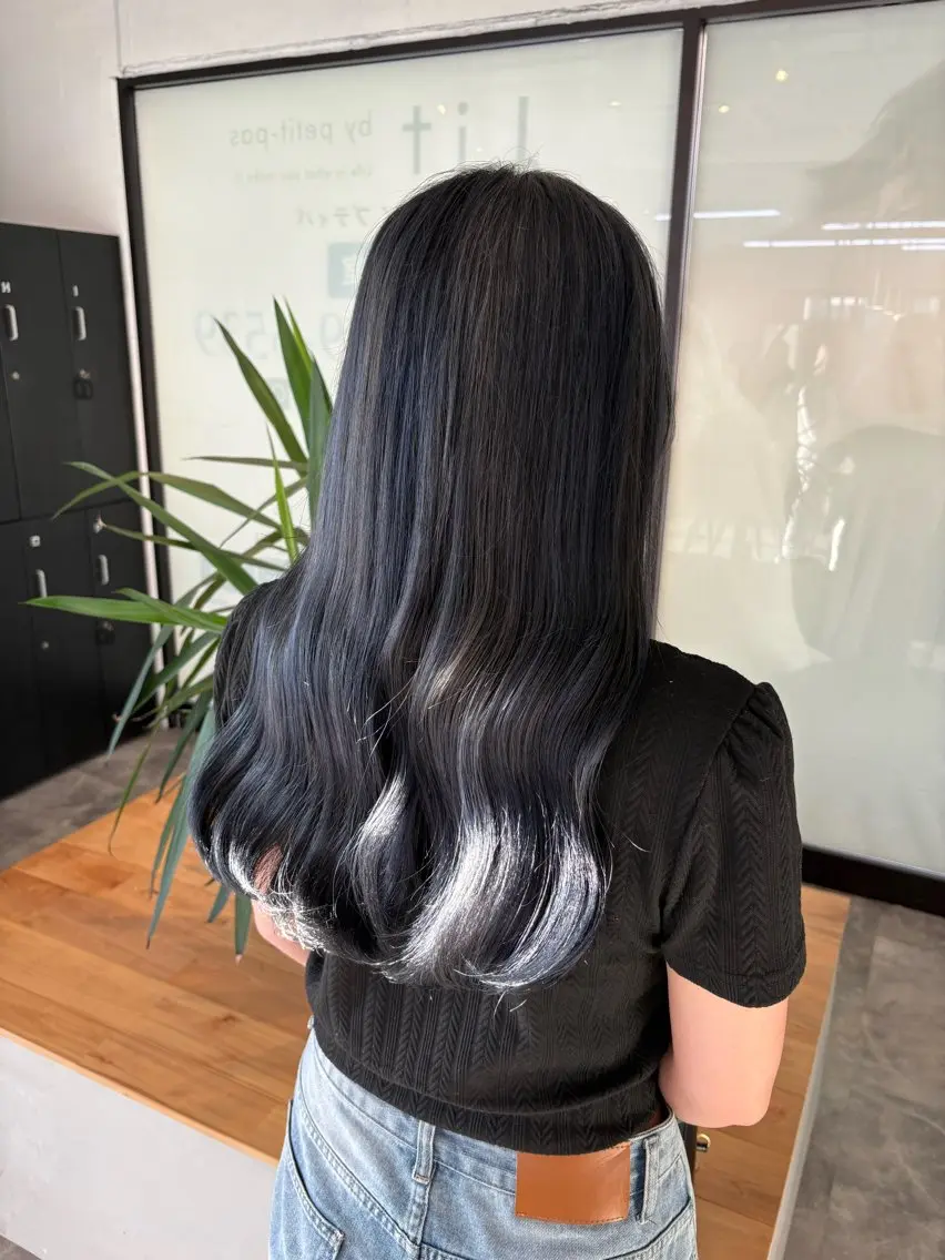 ロング ヘアカラー 🧋ミルクティーカラ ー🧋特化小林拓登のヘアスタイル