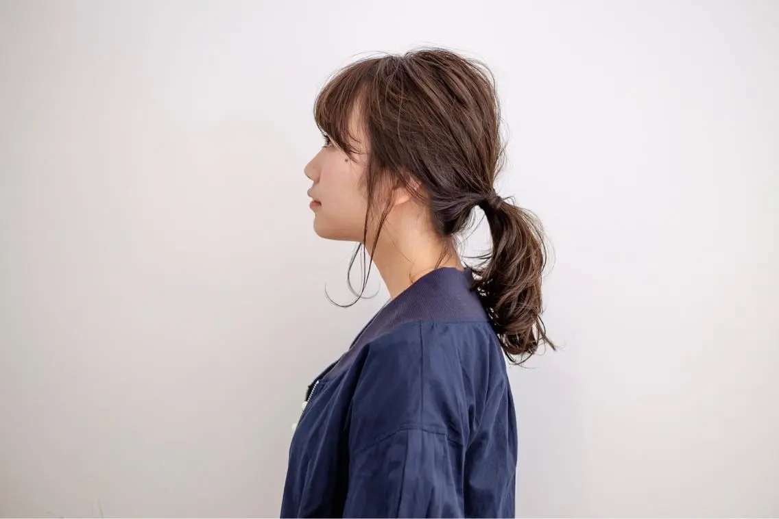 ミディアム 佐藤 旭のヘアスタイル