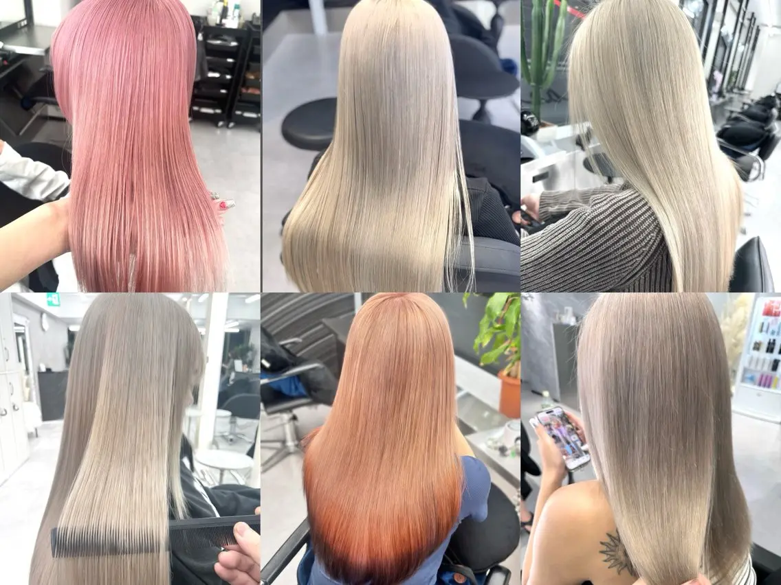 🌟1周年記念🌟☆ダメージレスハイトーンブリーチダブルカラー×光色イルミナカラー☆の写真