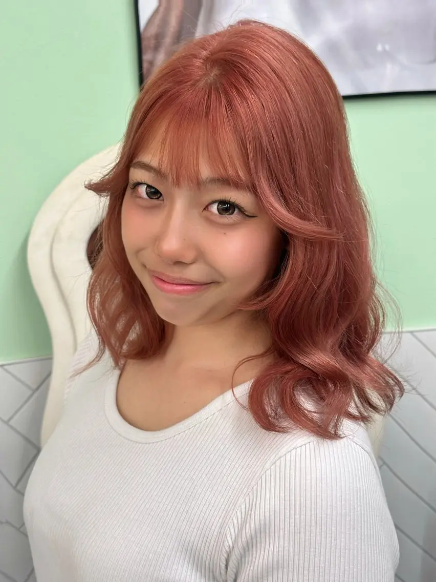 ミディアム ヘアカラー Ripper /大井あんずのヘアスタイル