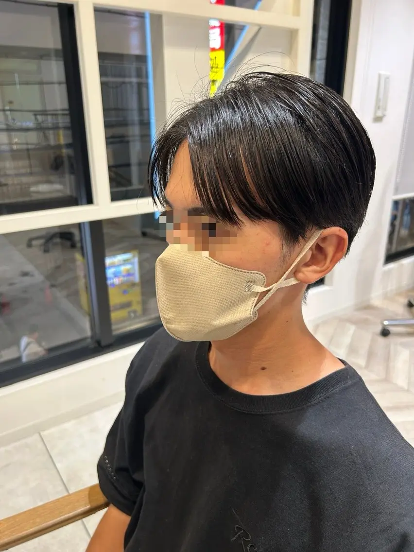 【カット+シャンプー】追加、¥500で眉カットも可能です💇‍♂️/メンズ限定の写真