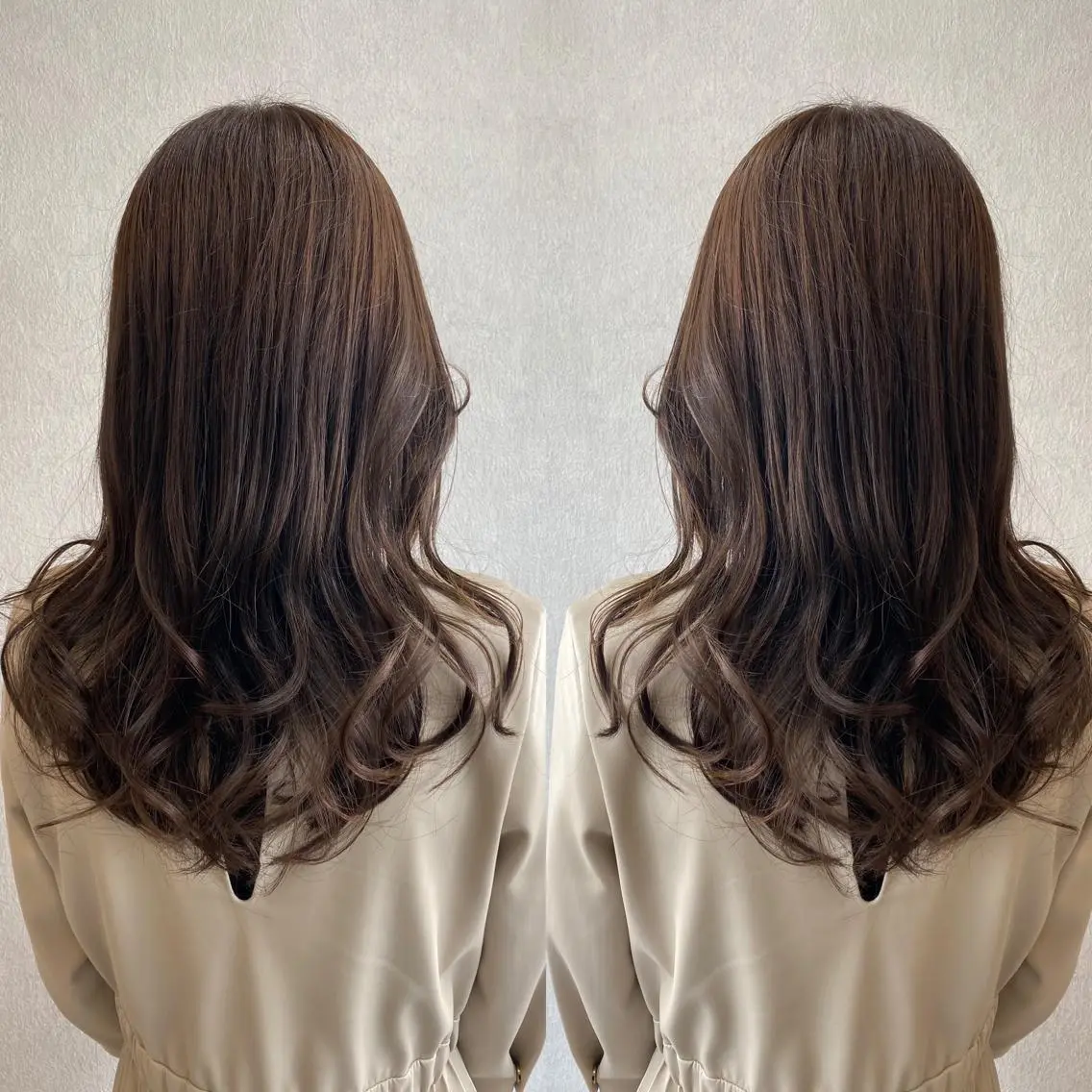 ロング カラー ベージュカラー tocca 💜石田愛結💜のヘアスタイル