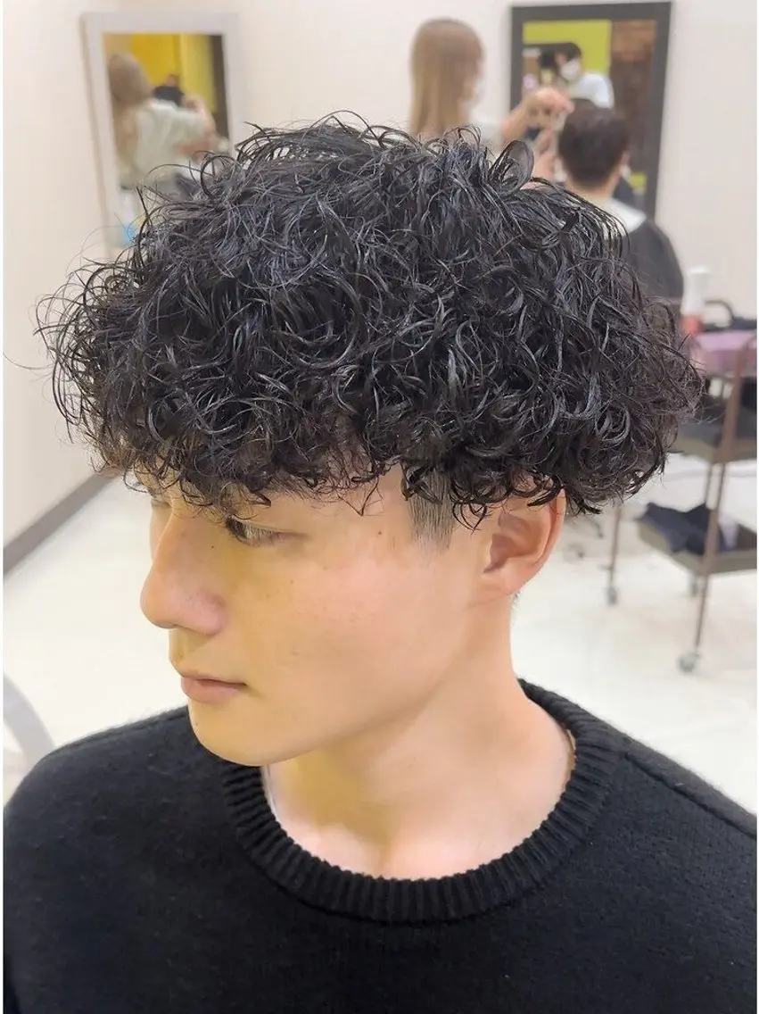 パーマ メンズ メンズパーマ 波巻きパーマ カット パーマ fifth/ あつきのヘアスタイル