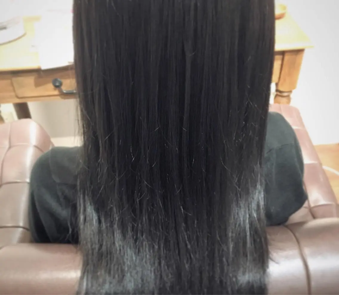 ロング カラー ヘアアレンジ アディクシーカラー ブリーチ ブリーチなしカラー 柔らか垢抜けｶﾗｰと ｶｯﾄ🫧ASUKAのヘアスタイル