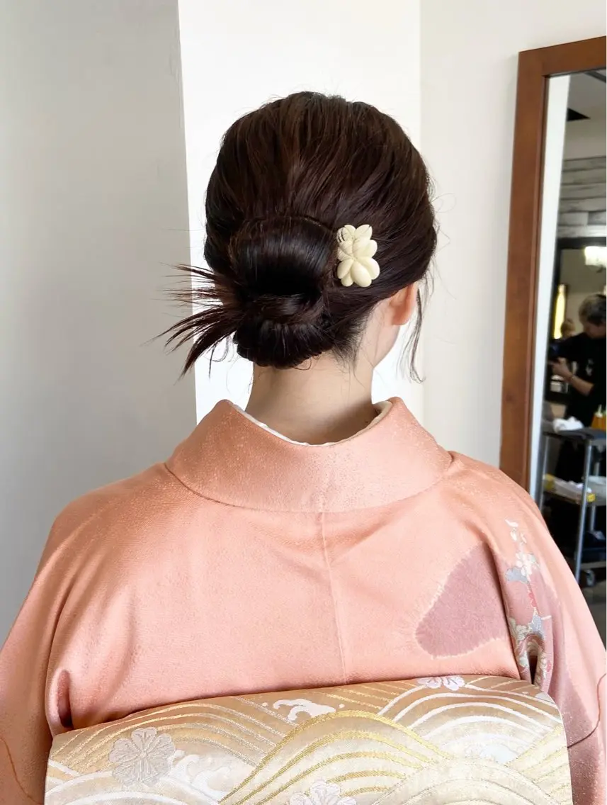 ヘアアレンジ まつ あみのヘアスタイル