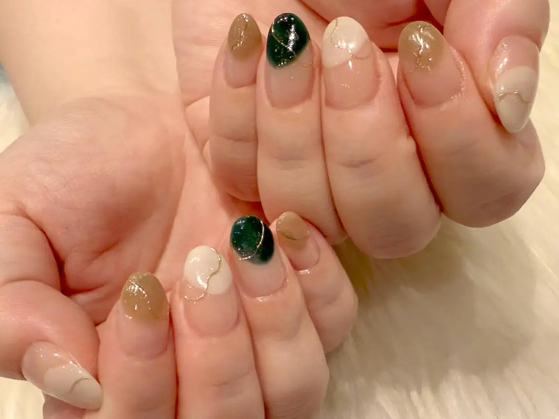 ネイル ハンドネイル Kanai Harukaのネイルデザイン