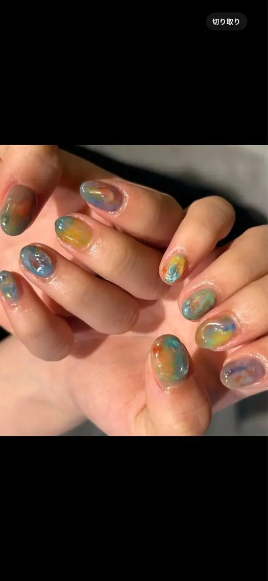 ネイル ハンドネイル mira☼ 𐦍 ☼ nailのネイルデザイン