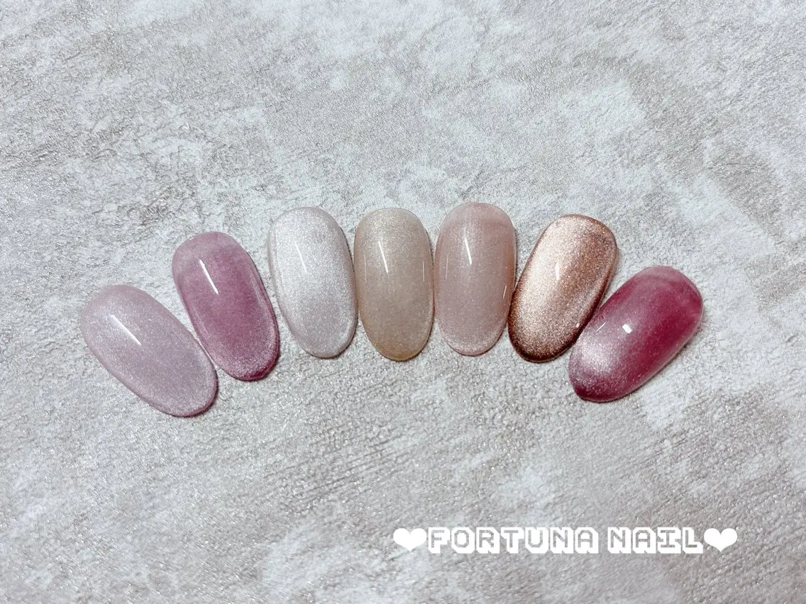 ネイル マグネットネイル Nail •Head スパFortunaのネイルデザイン