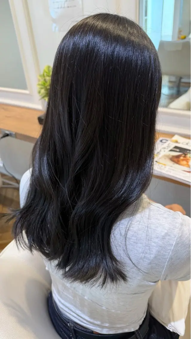 ロング カラー グレージュ オリーブグレージュ オリーブグレー モデル募集中/ 🎀KANNA🎀のヘアスタイル