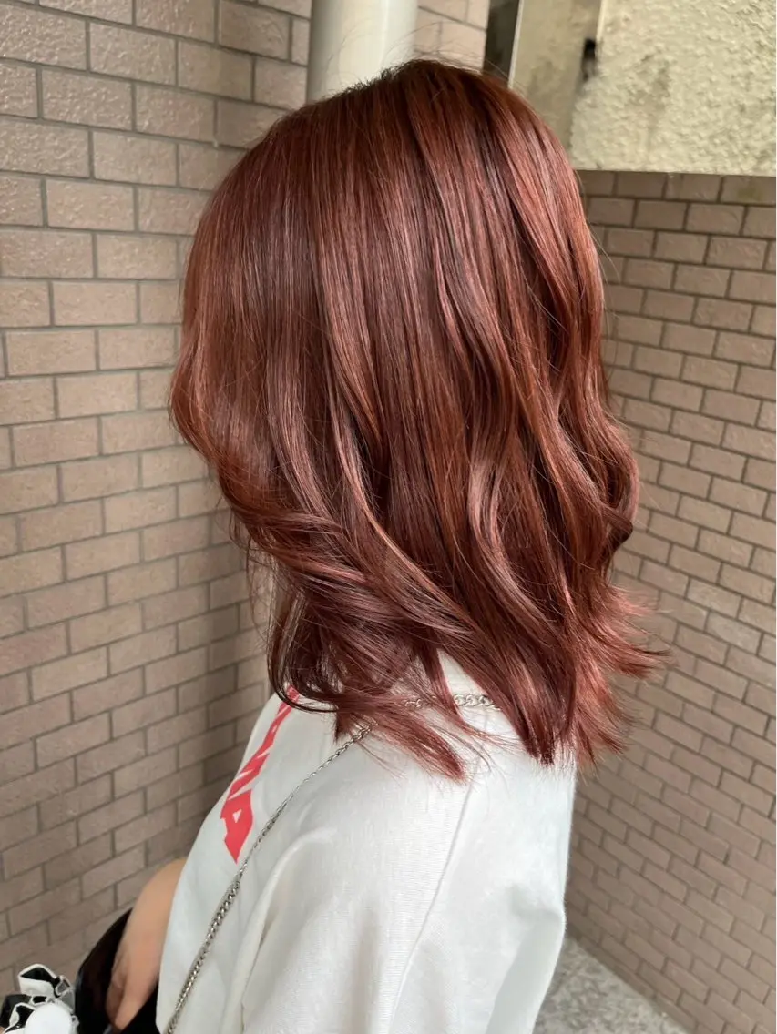 ミディアム ヘアカラー トリートメント モデル様募集中/ 吉祥寺/ほえみのヘアスタイル