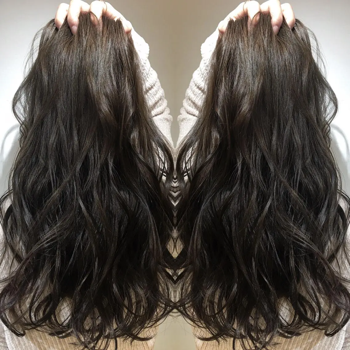 ロング カラー box mico. mutsumiのヘアスタイル