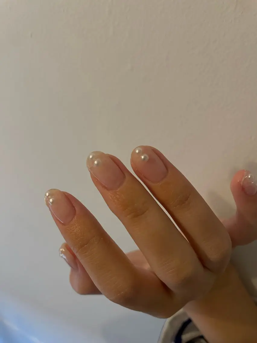 ネイル クリアネイル ハンドネイル roof nailのネイルデザイン