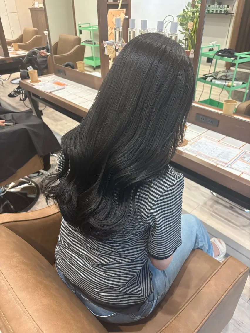カラー ヘアカラー まろみ暖色×ボブ ×chia🕯のヘアスタイル