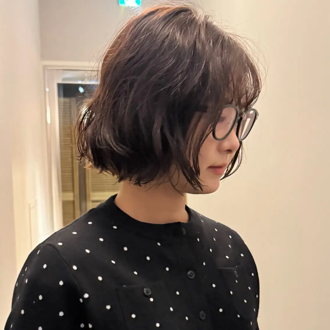 ミディアム カラー パーマ カット パーマ トリートメント 🌿レイヤーボブ/パ ーマ🌿 木梨健太のヘアスタイル
