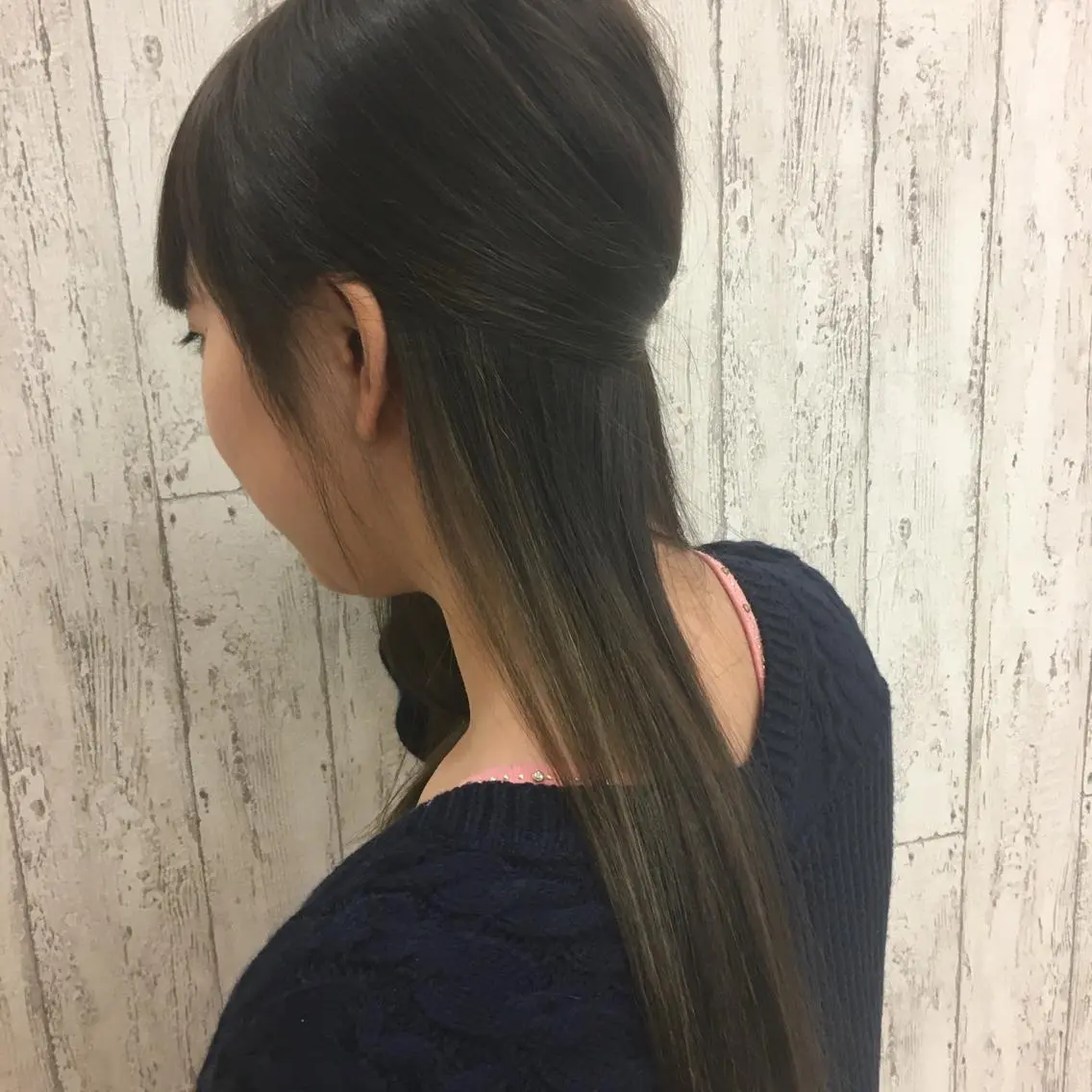 ロング ハイライト Kaede .のヘアスタイル