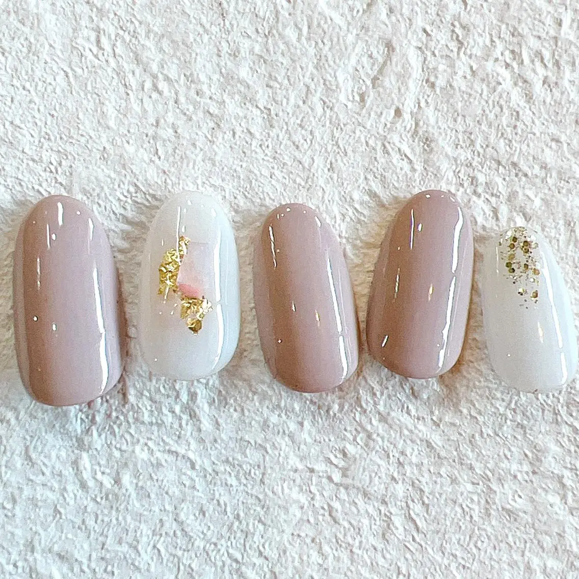 ネイル アートネイル ジェルネイル ニュアンスネイル オフィスネイル 夏ネイル Nail Mikakoのネイルデザイン