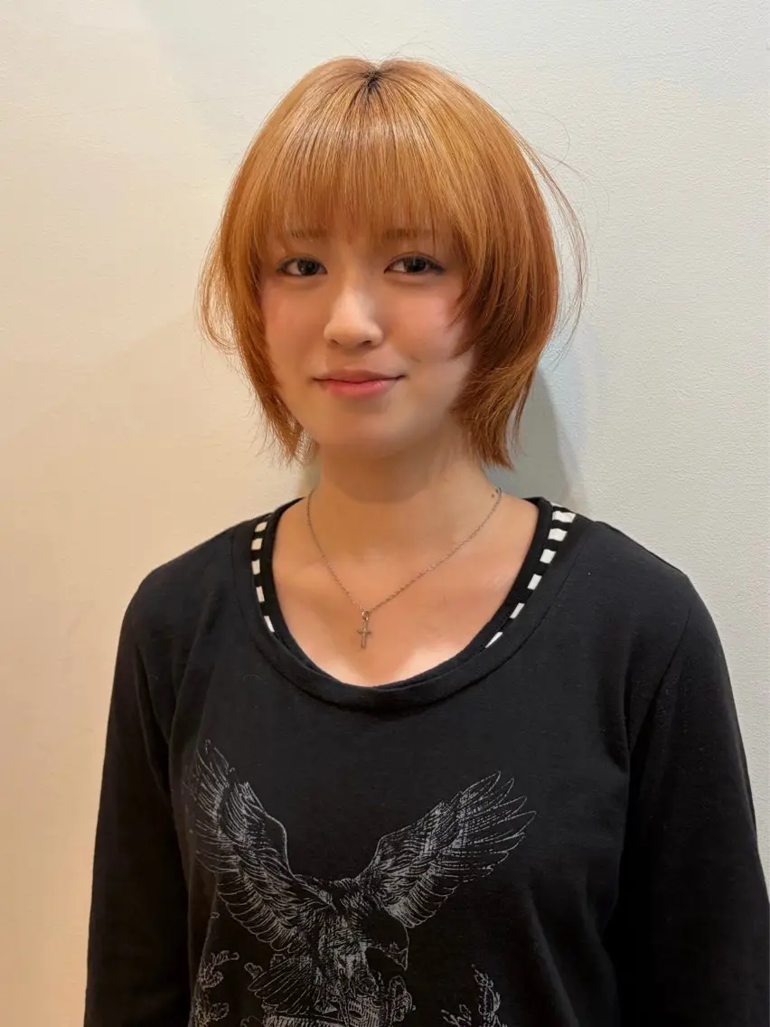 ショート 顔周りカット Riko/ カットモデル募集❤︎のヘアスタイル