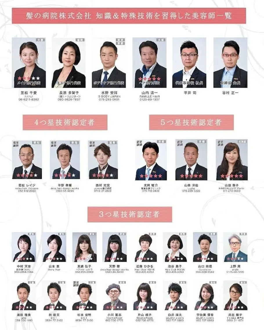 髪質ケア.頭皮ケア ファーストステップの写真