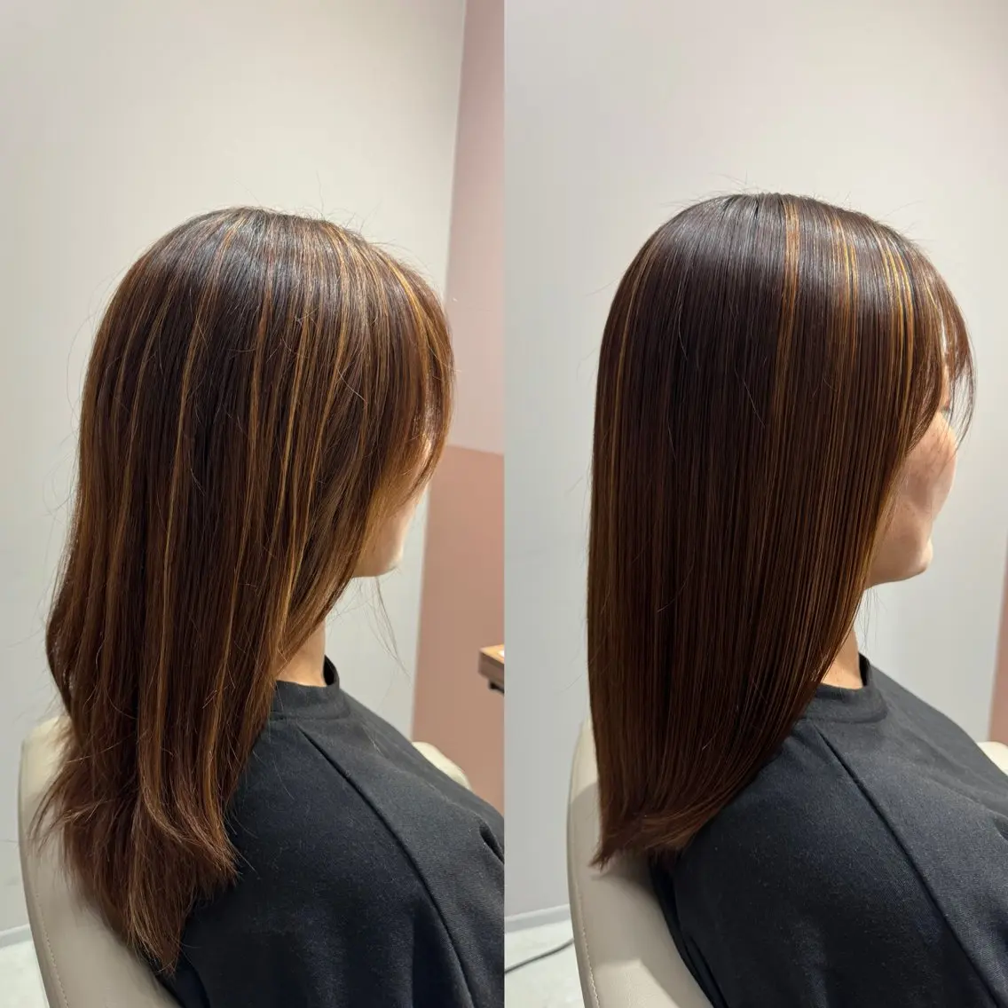 ミディアム カット 縮毛矯正 トリートメント 倉橋 涼太のヘアスタイル