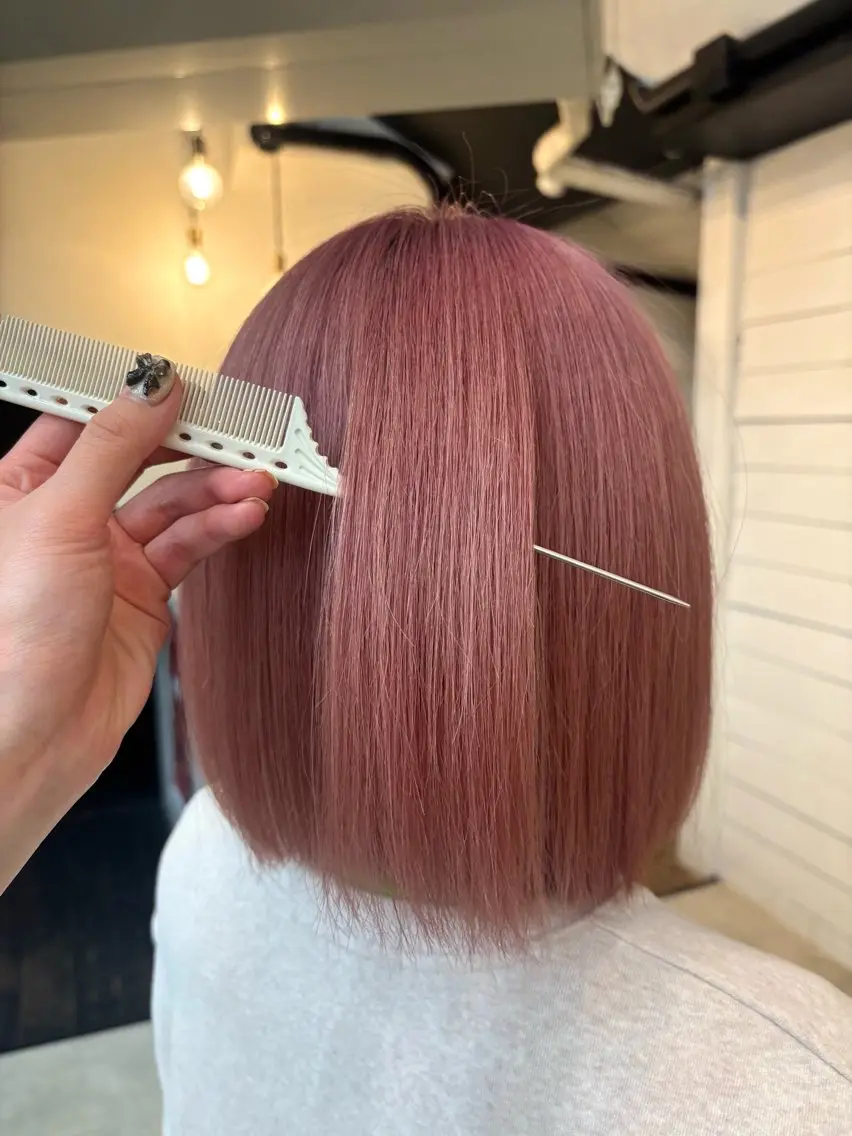 ショート カラー ブリーチ 宮本 エリカのヘアスタイル