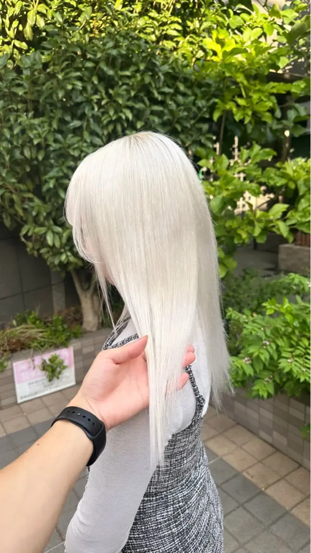 ロング カラー 🌙町田色落ち特化 🌙れいのヘアスタイル