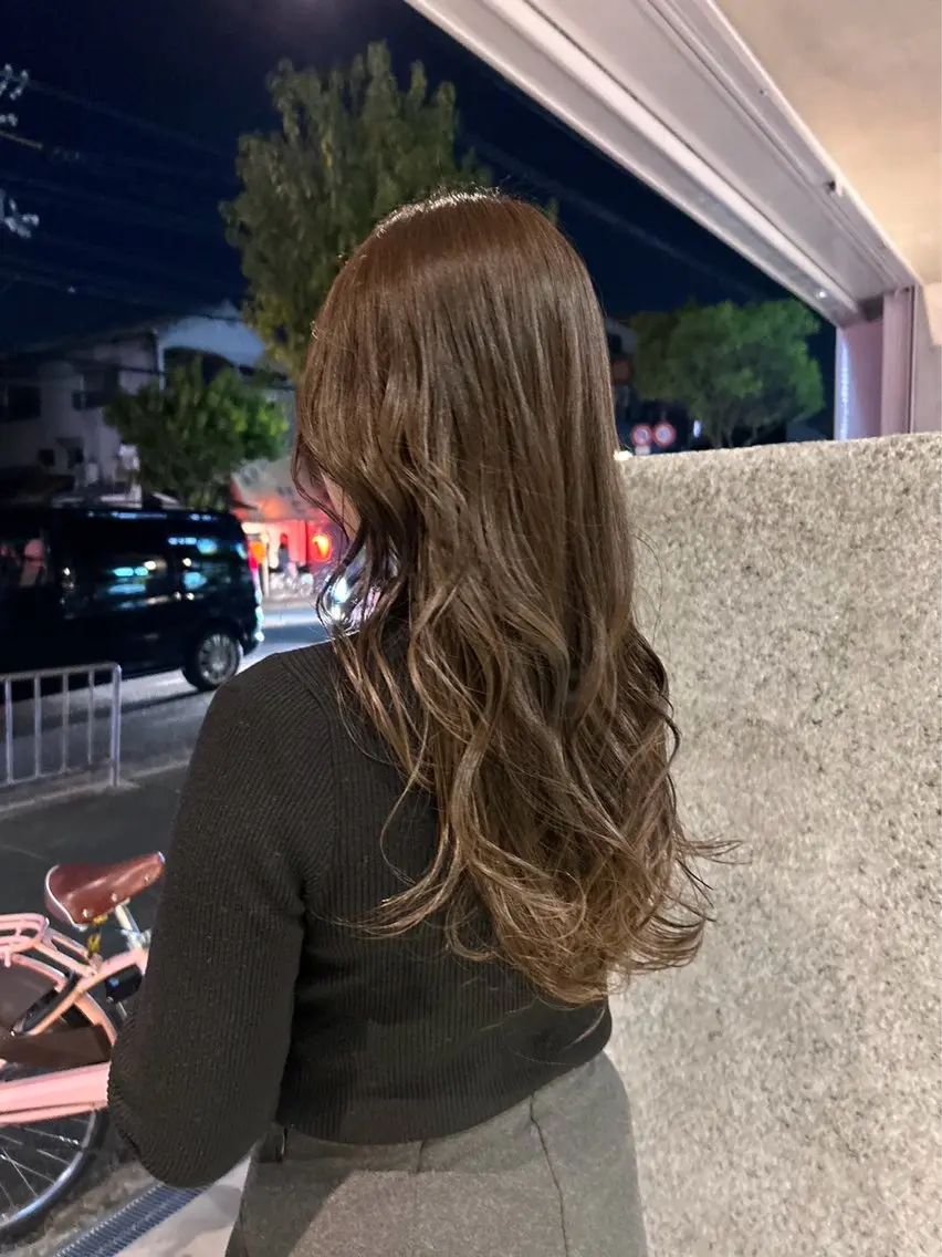 ロング ヘアカラー トリートメント ムラカミリム/cut /似合わせcolorのヘアスタイル