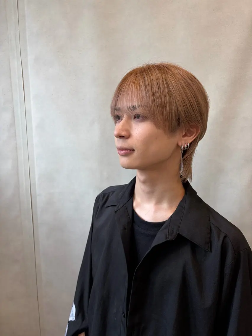 カラー メンズ メンズハイトーン ハイトーンカラー カット ✨似合わせ特化美容師 WILL上村　拳吾のヘアスタイル