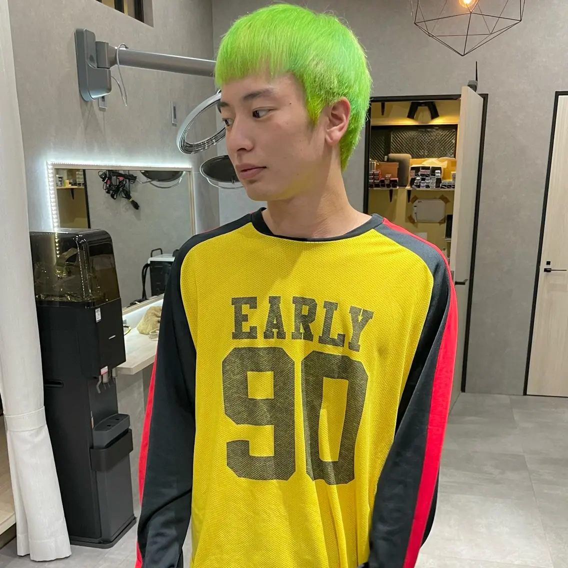 カラー メンズ はちすか るかのヘアスタイル