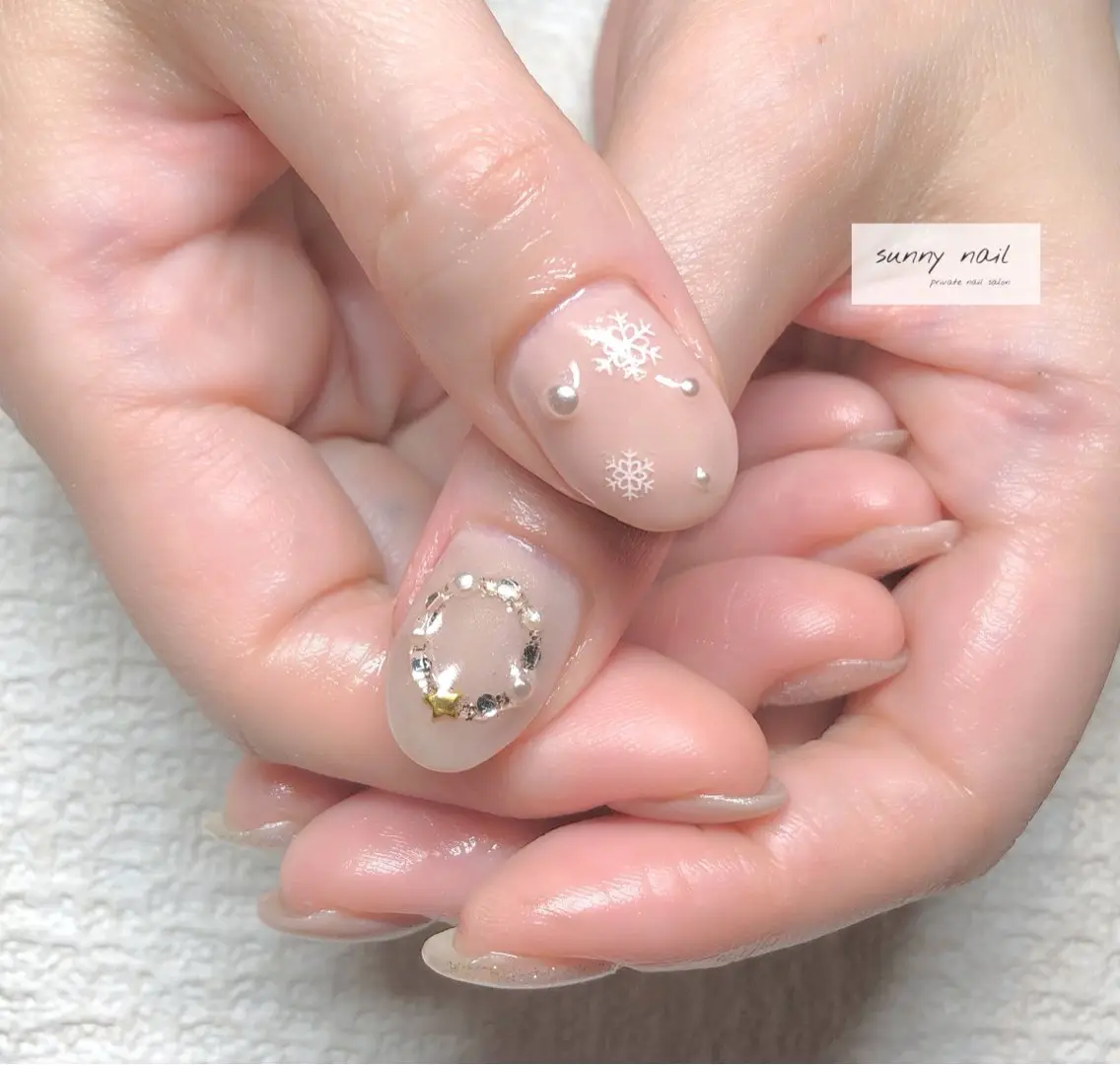 ネイル 冬ネイル クリスマス sunny nailのネイルデザイン