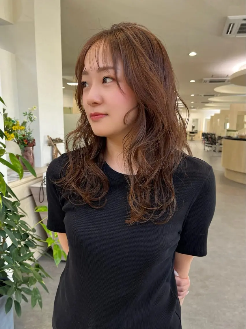 カット✂️+デジタルパーマ👩🦱の写真