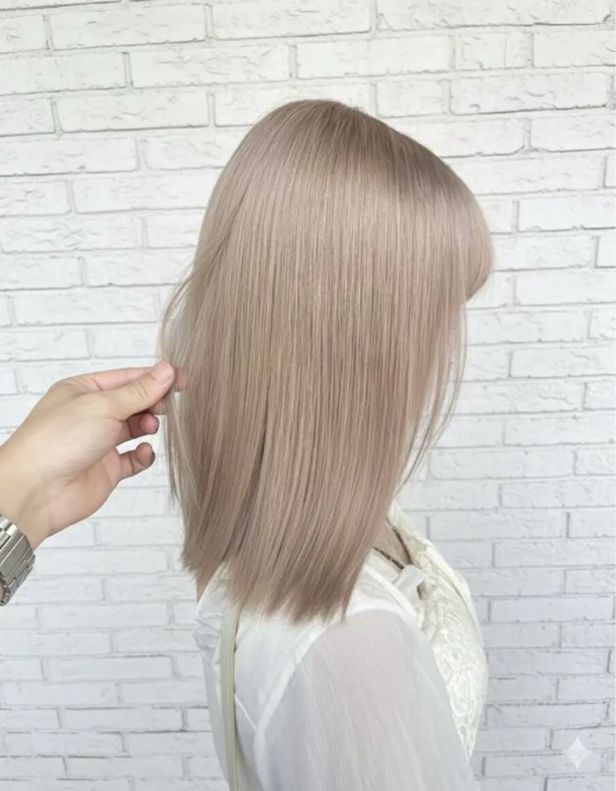 ミディアム カラー 🫧‪モデル募集 純菜🫧のヘアスタイル
