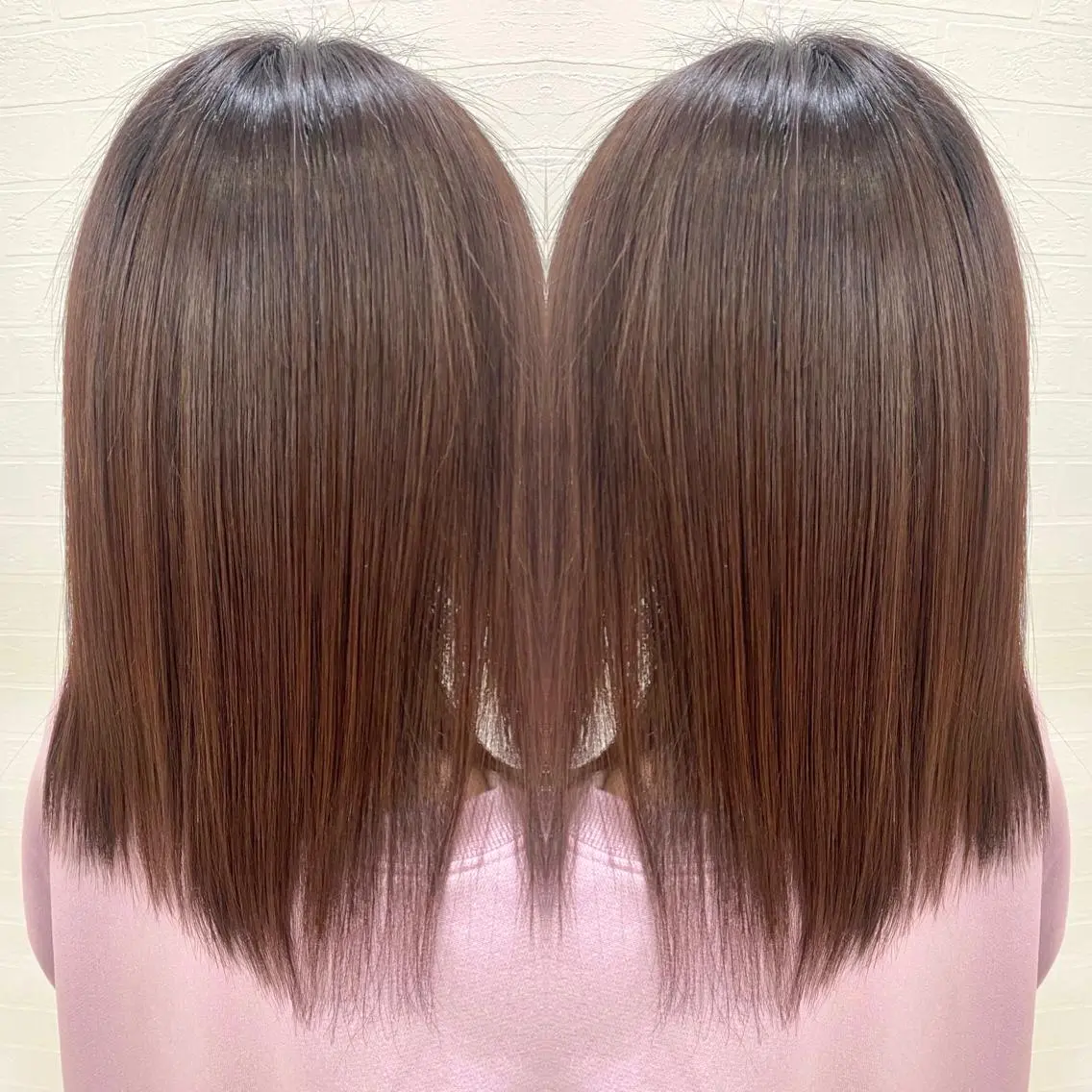 ミディアム カラー 髪質改善 カット ヘアカラー 髪質改善カラー/店長 宮内秀峰のヘアスタイル