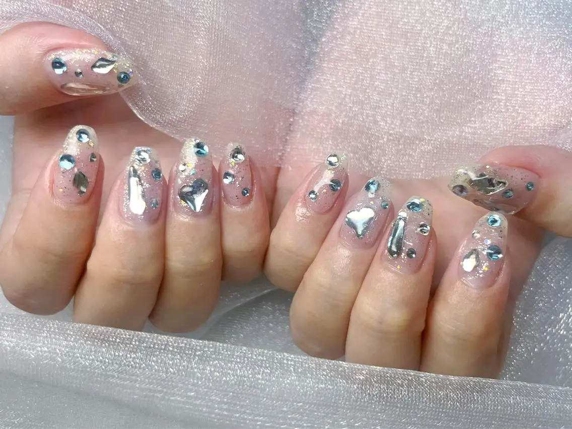ネイル ハンドネイル Queennail 北堀江Yumiのネイルデザイン
