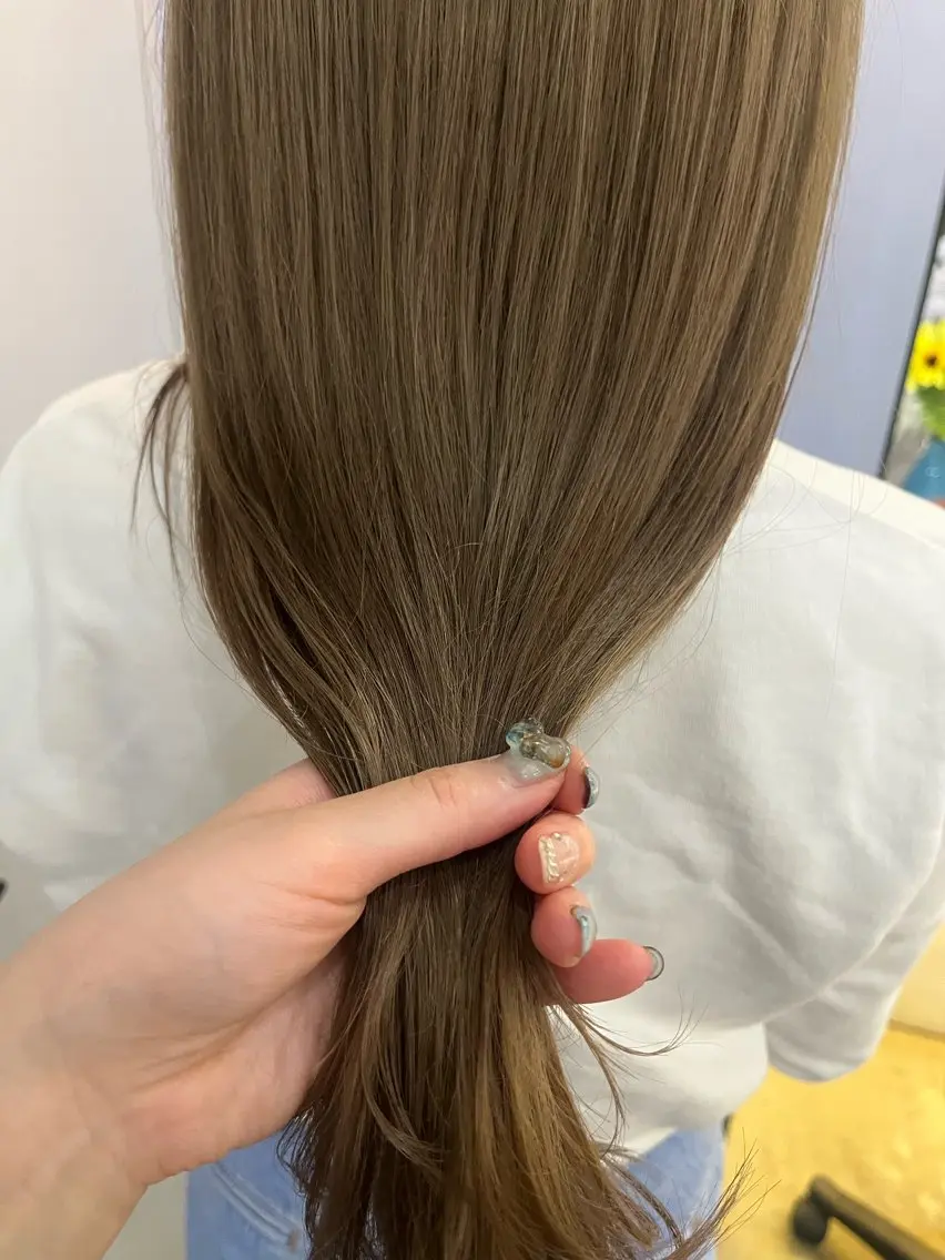 ロング カラー 千葉 ほのかのヘアスタイル