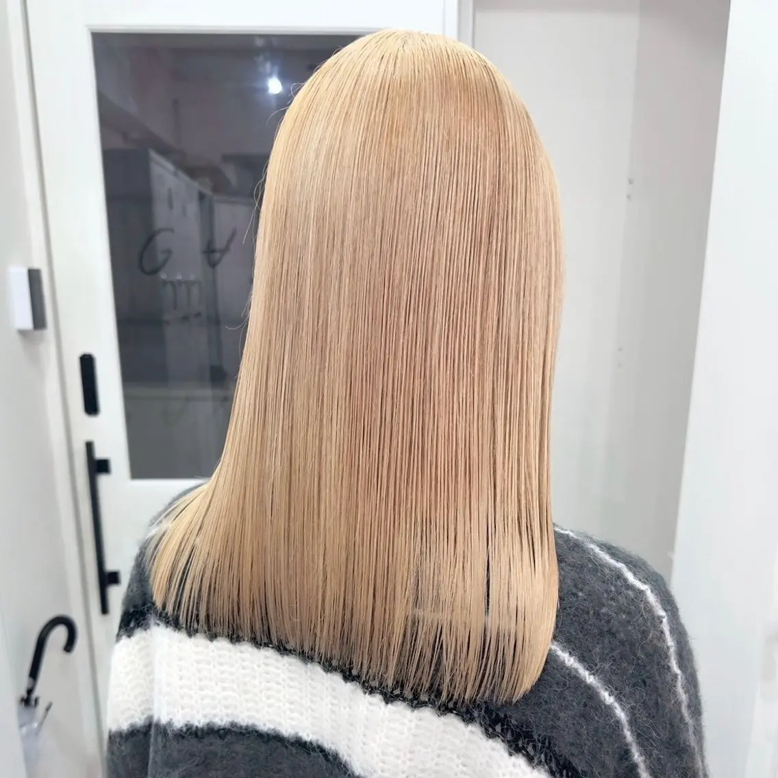 ミディアム カラー 💖ハイトーン特化 💖nanaのヘアスタイル