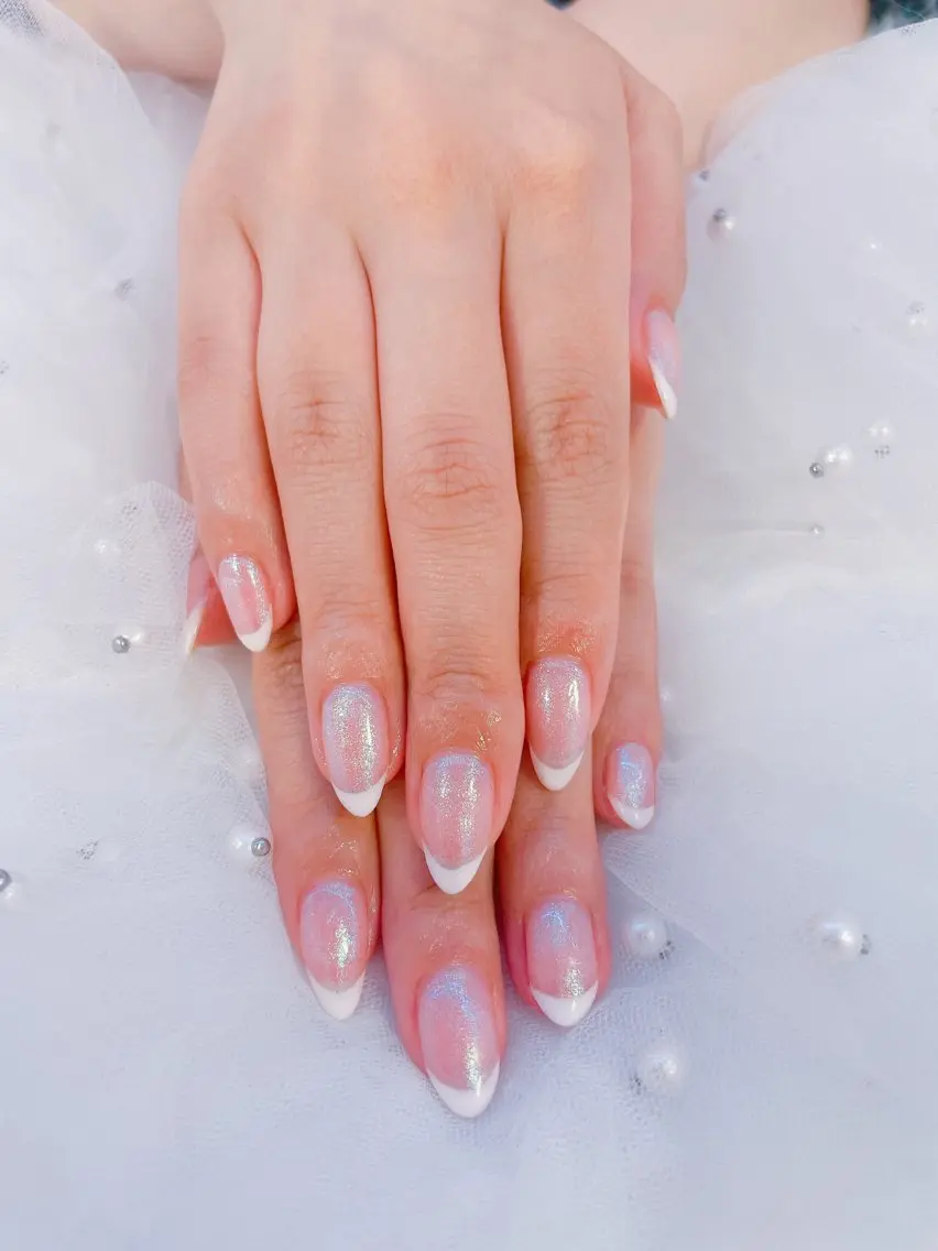 ネイル フレンチネイル ジェルネイル 💫ゆか_ Nailartistのネイルデザイン