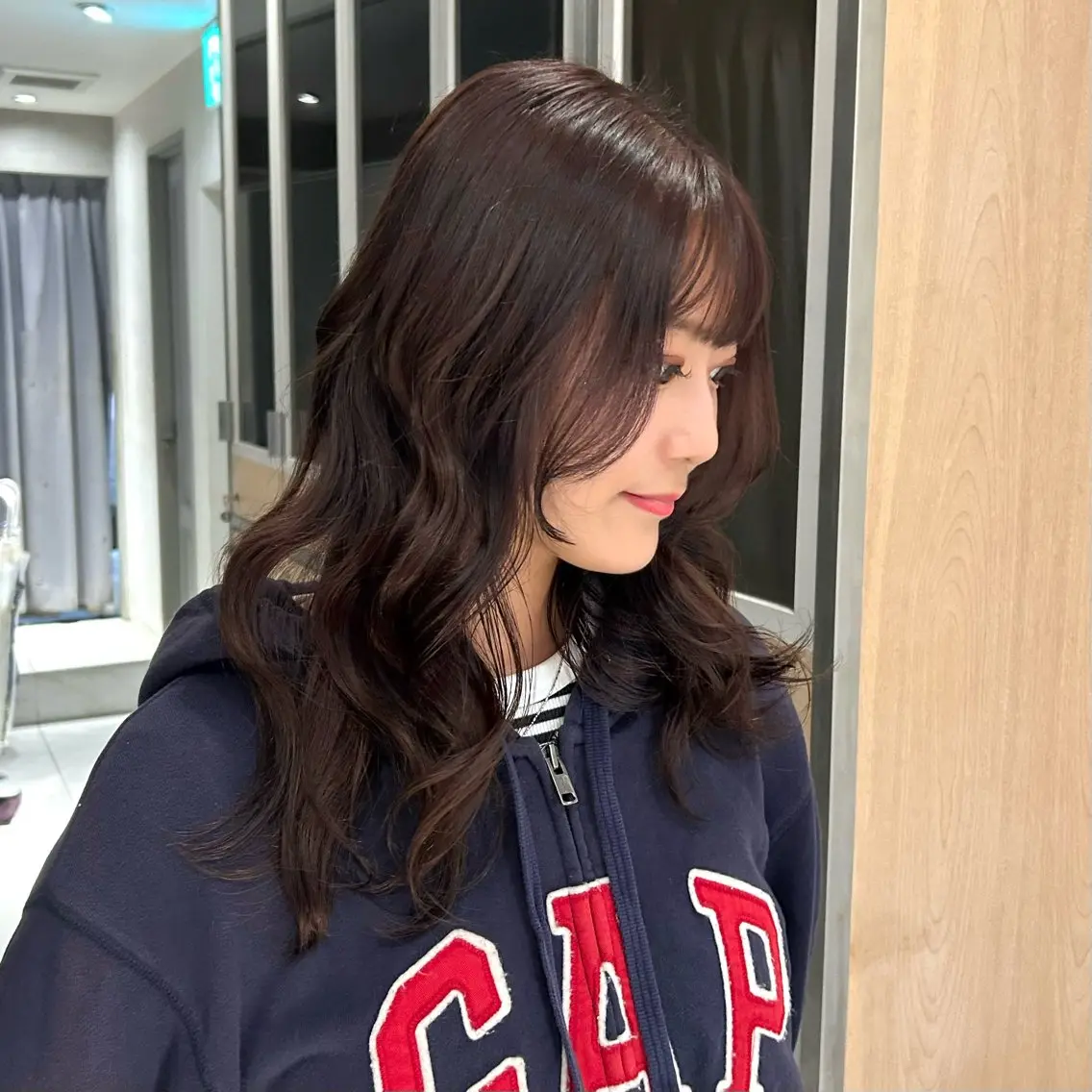 カラー カット ヘアカラー サラ艶/韓国ヘア ︎🌟璃奈 (リナ)のヘアスタイル