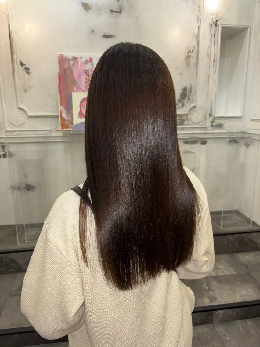 髪質改善トリートメントの写真