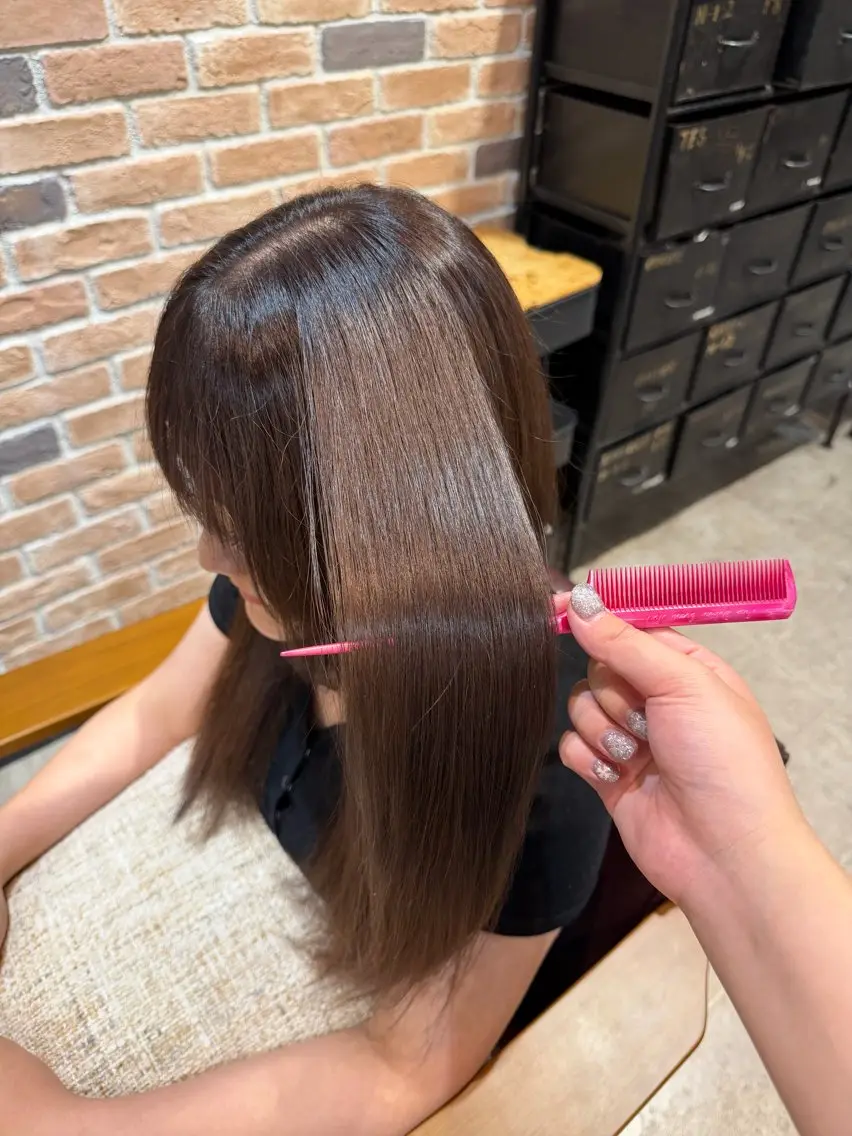 カラー ヘアカラー 若杉 美鈴のヘアスタイル