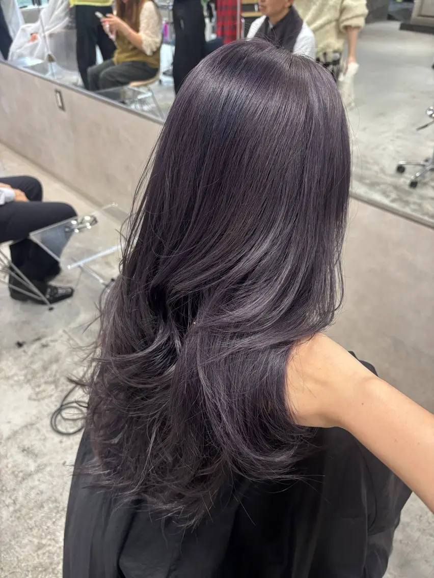 ロング 長崎 紗南のヘアスタイル