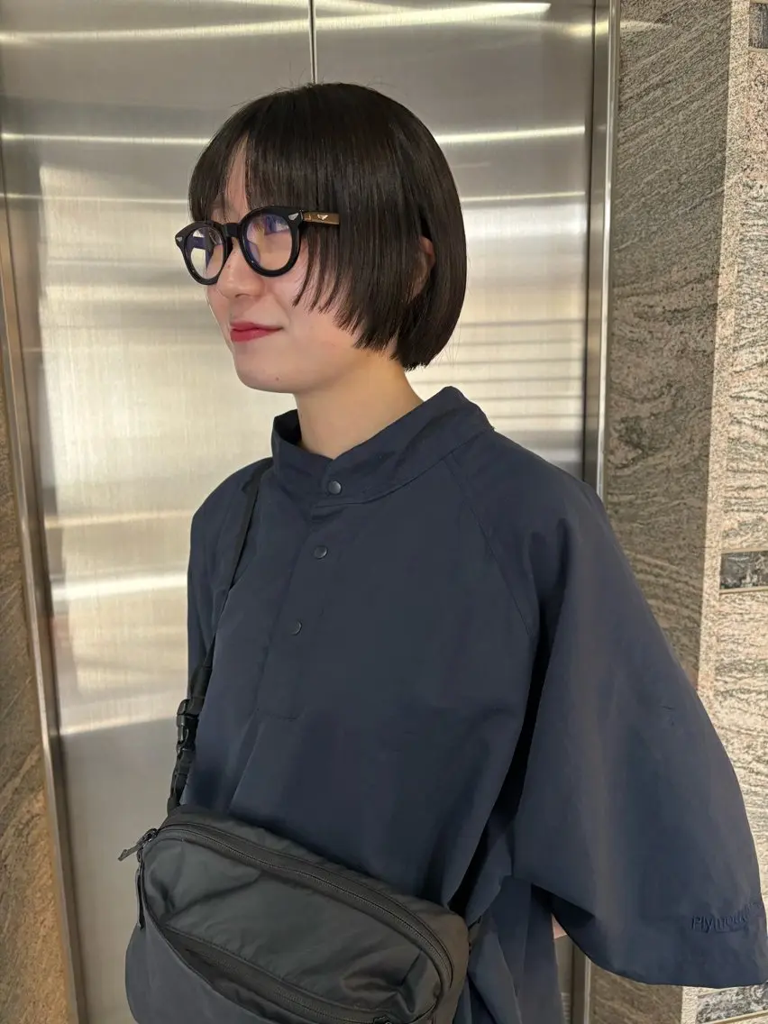 ショート カラー カット ヘアカラー satsuki 暖色・ブラウンカラーのヘアスタイル